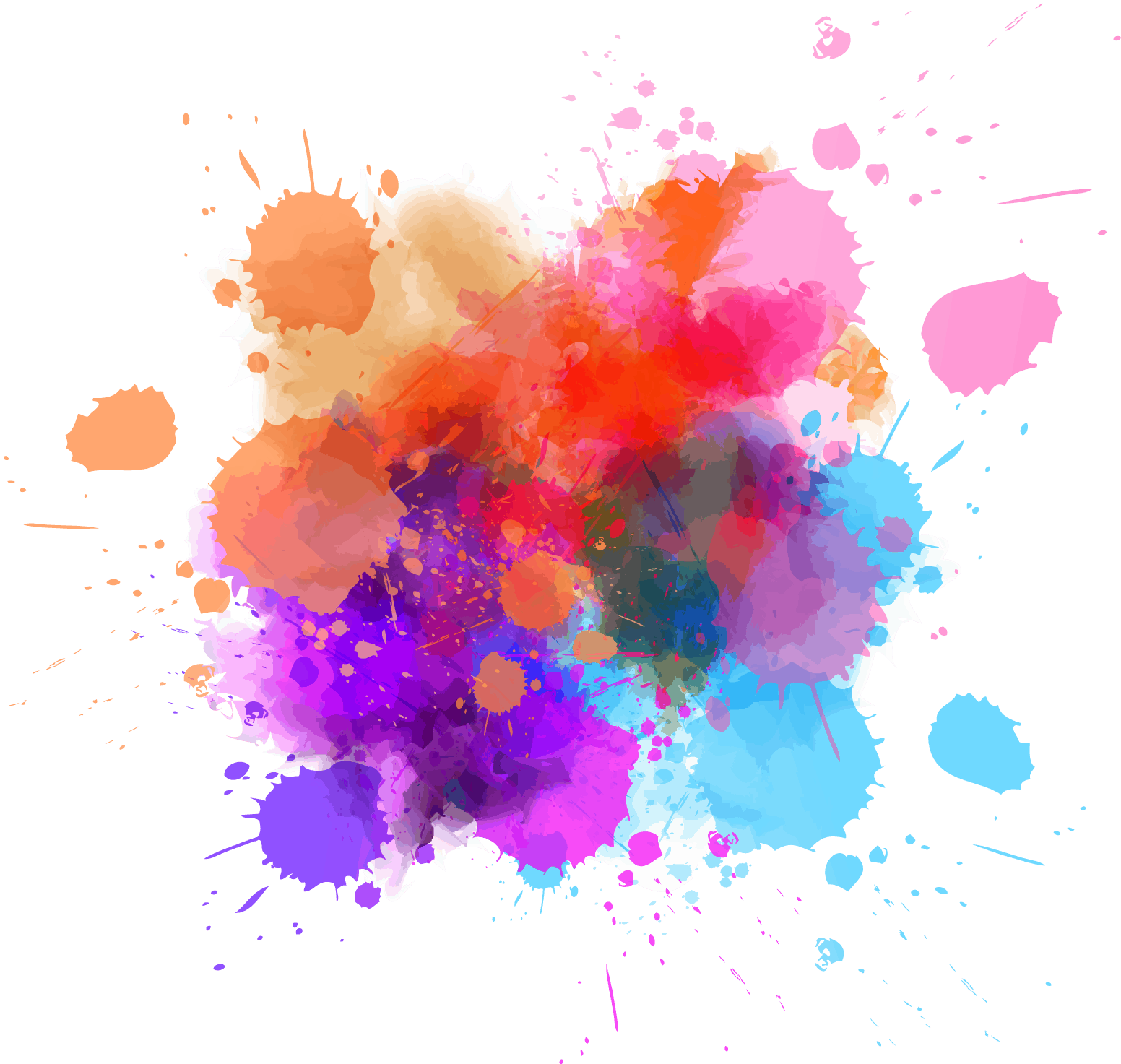 fluid painting icon