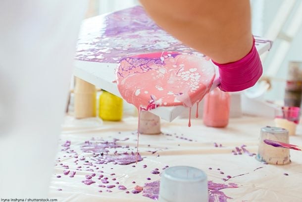 Fluid Painting - Your Complete Guide For All Fluid Art Techniques