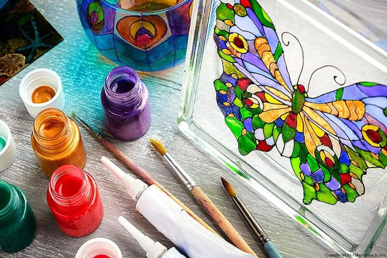 Acrylic Paint on Glass – A Guide on Painting Glass with Acrylic Paint