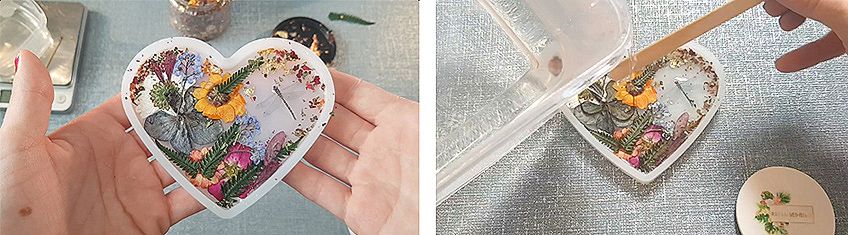 How to Cast Fresh Flowers in Resin