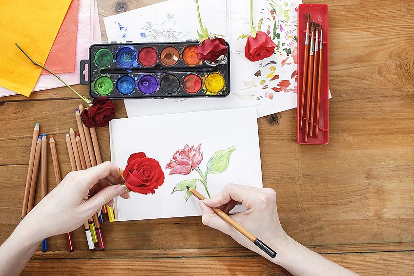 How to Watercolor Flowers