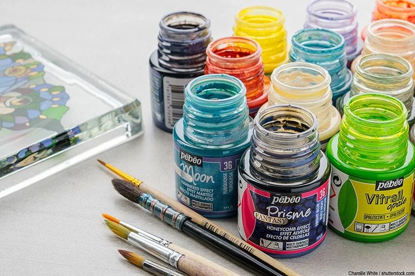 Acrylic Paint on Glass - A Guide on Painting Glass with Acrylic Paint