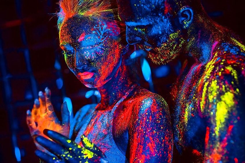 Brightest Glow-in-the-Dark Paint for Skin