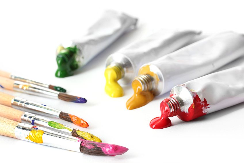 Acrylic Paint Set Tubes