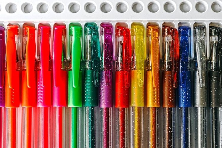 Best glitter pens looking at the best sparkly gel pens for coloring
