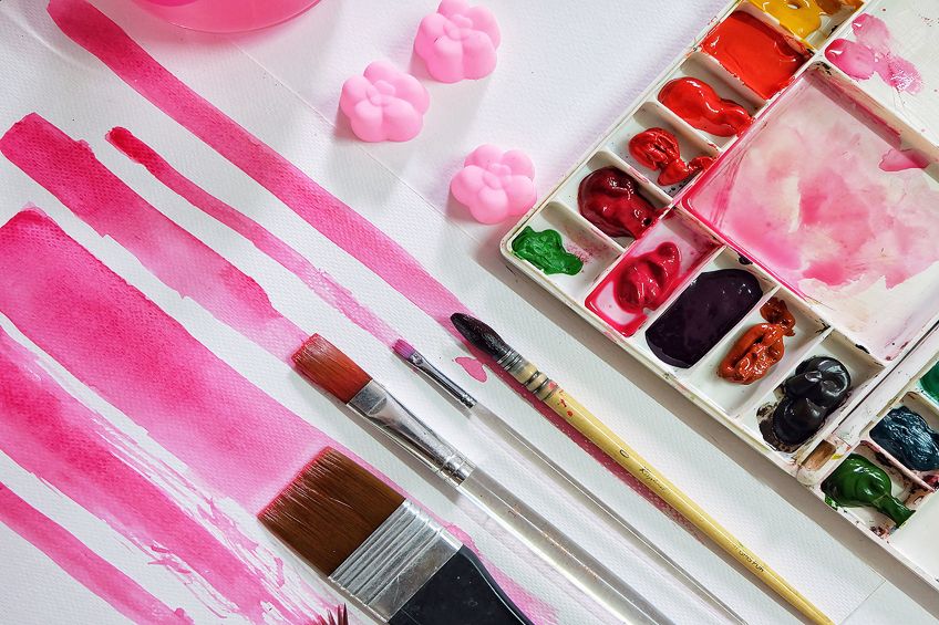 What Colors Make Pink? - How to Make Pink Paint in Various Shades