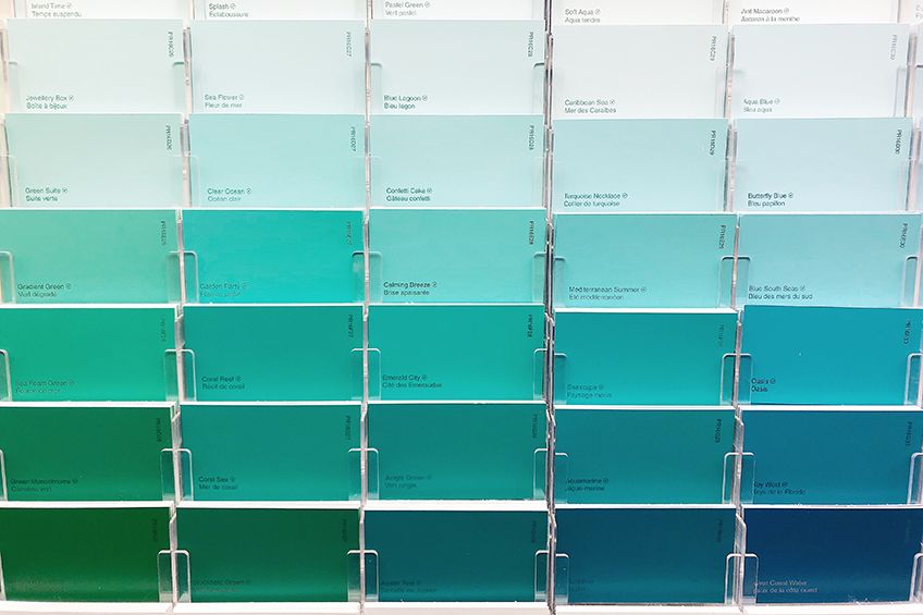 Shades of Turquoise