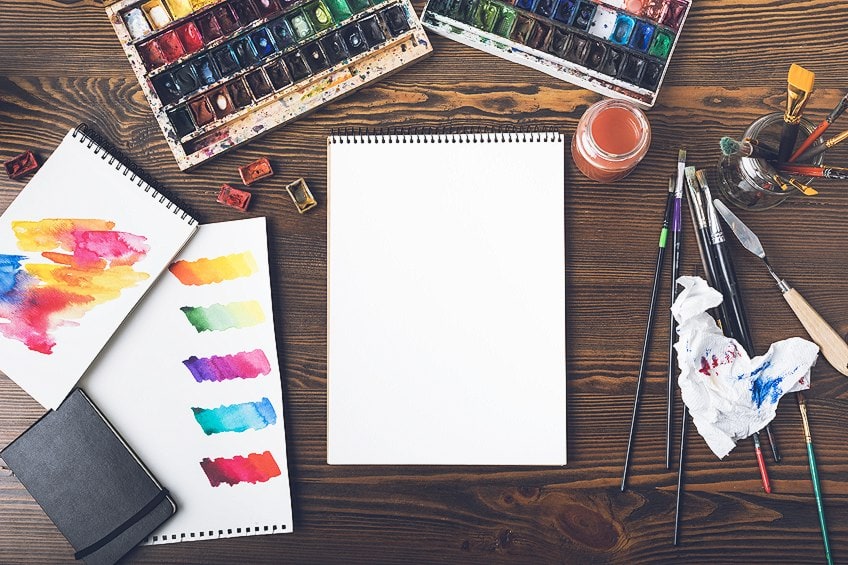 Beginners Watercolor Workspace Tips