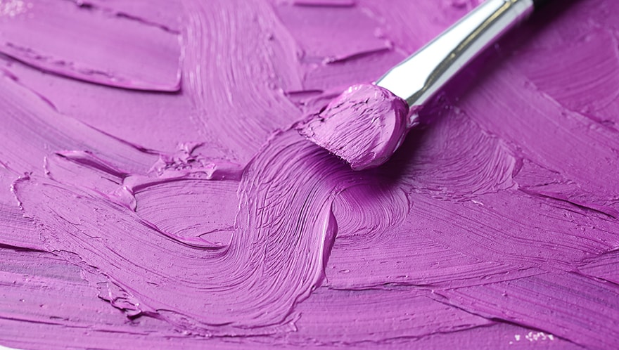 Purple Acrylic Colors
