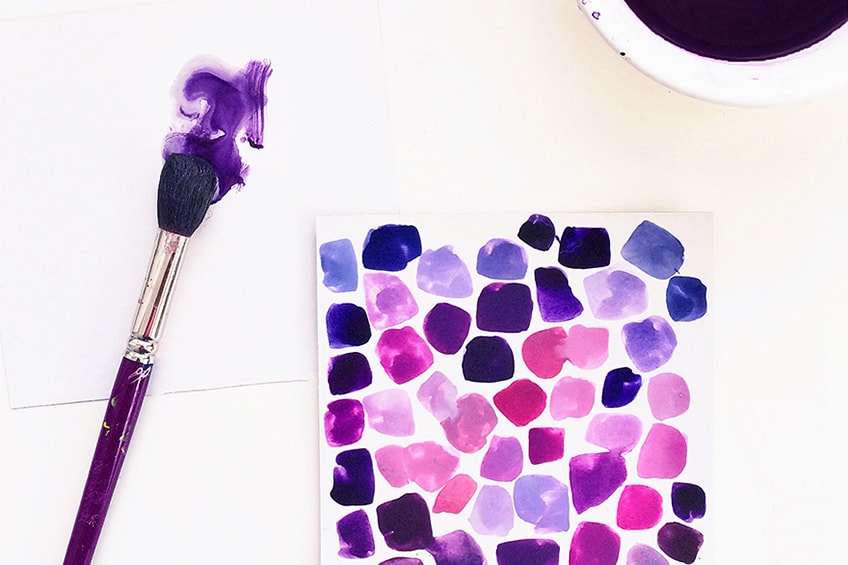 Purple Watercolors