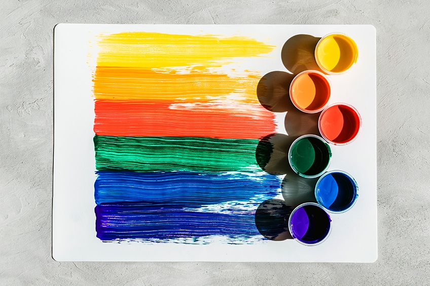 Tempera Paint Colors