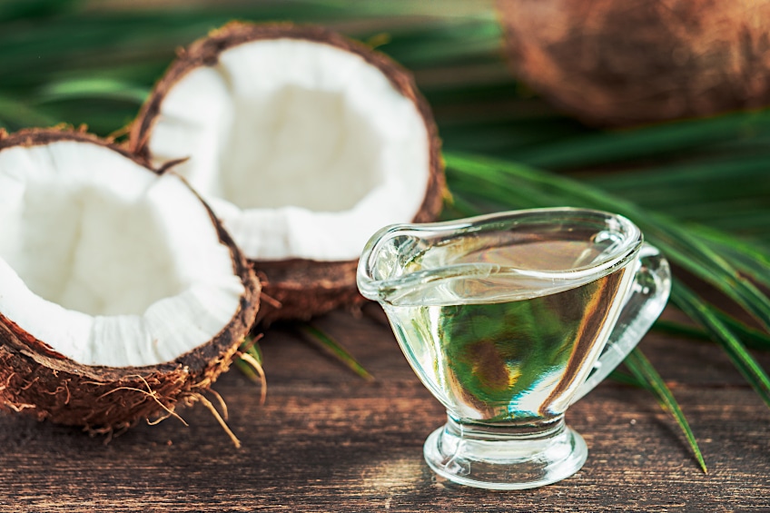 Coconut Oil Removes Resin