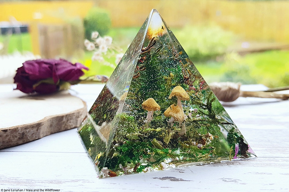 Epoxy Resin Pyramid Project