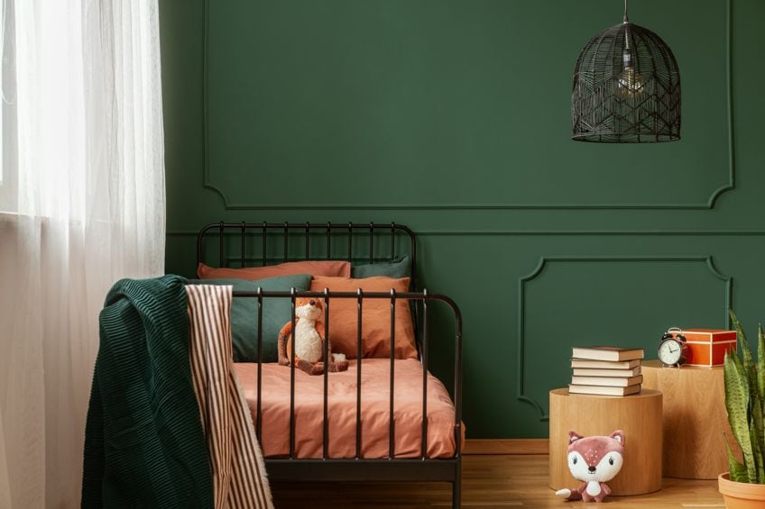 Green for Bedroom Decoration