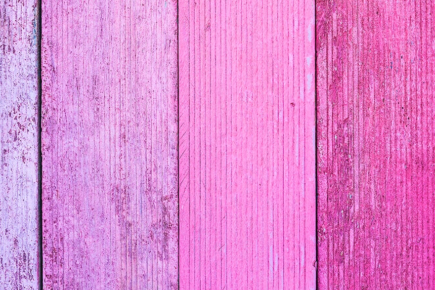 Pink Shades on Wood