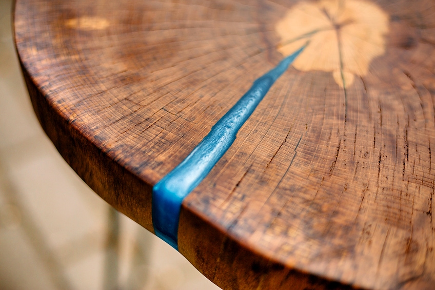 Resin Table Void Art