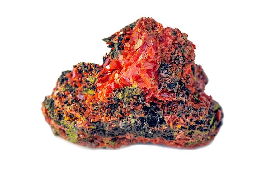 Crocoite for Making Orange