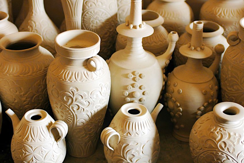 Greenware Unpainted Ceramics