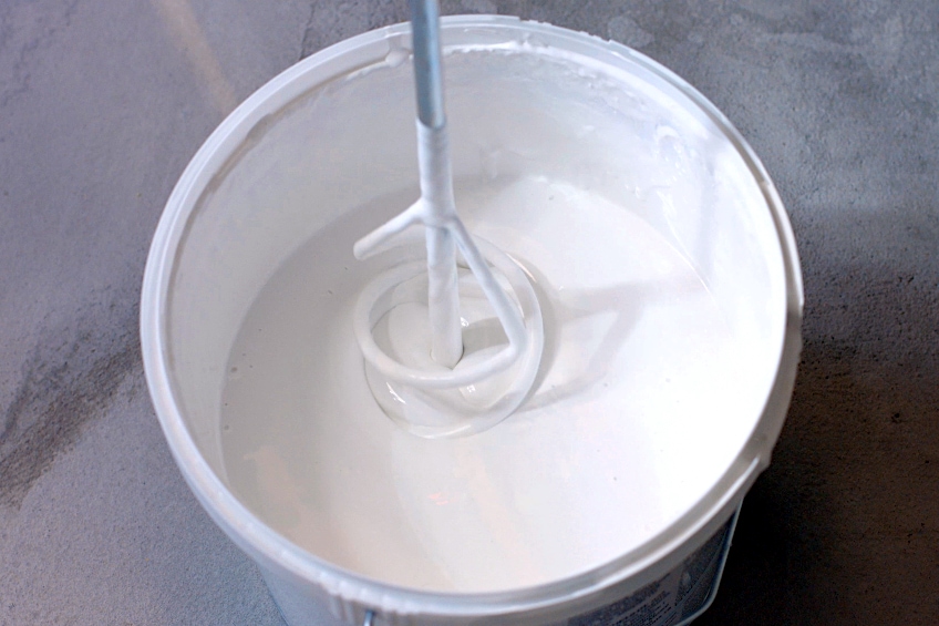 Stir Paint Before Spraying