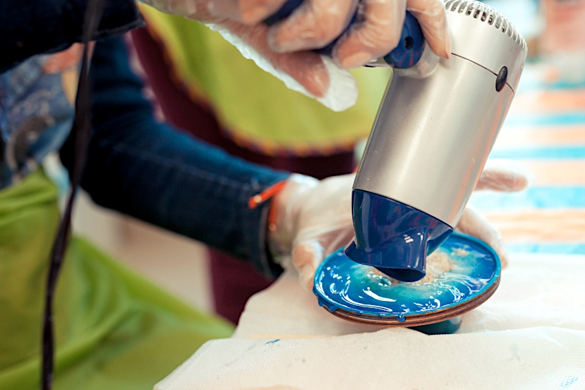 Hair Dryer for Resin Bubbles