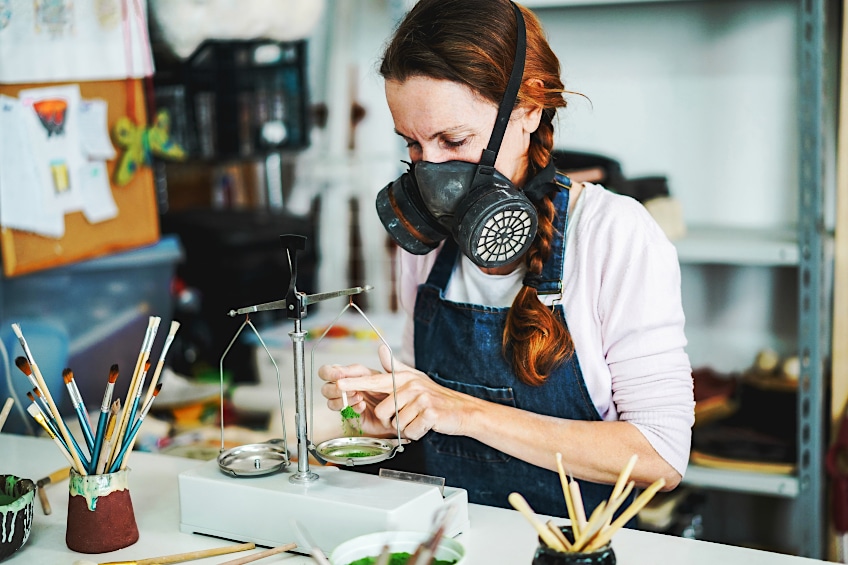 Mask for Using Painting Cleaners