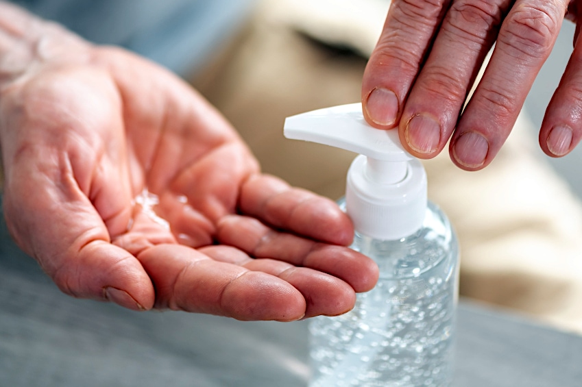 Hand Sanitizer Removes Permanent Ink