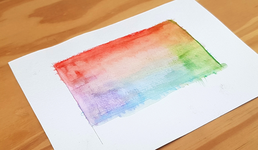 Watercolor Pencil Technique 3a