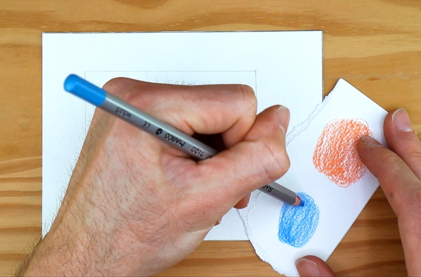 Watercolor Pencil Technique 4b