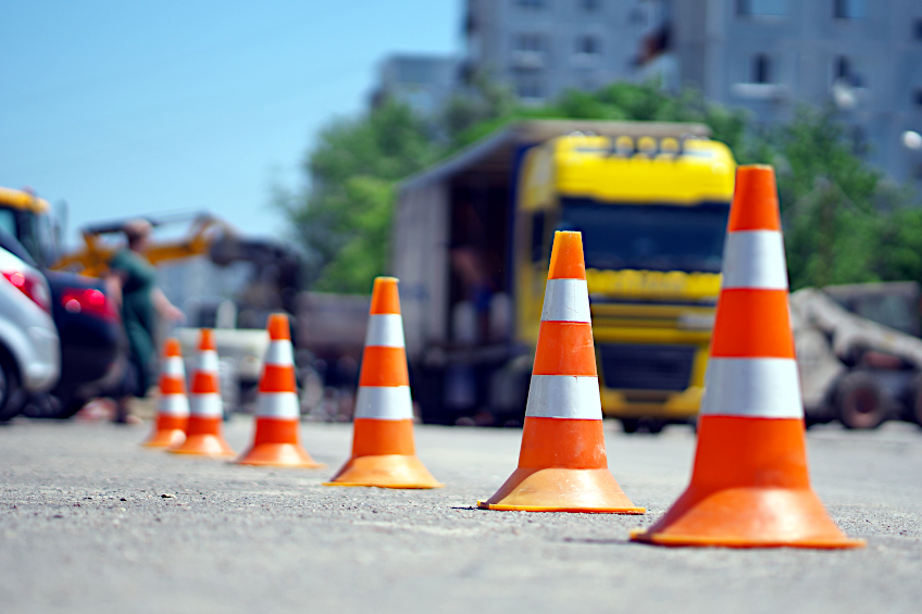 Orange Used on Traffic Cones