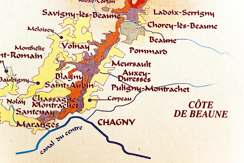 Burgundy Region in France