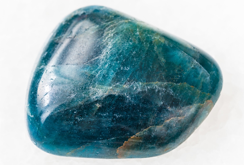 Teal-Colored Apatite