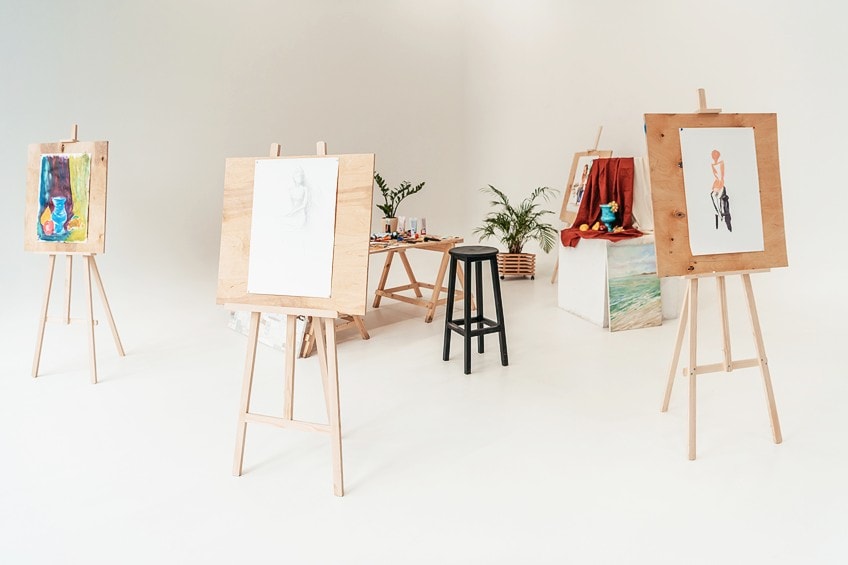 Easels for Studio Use 