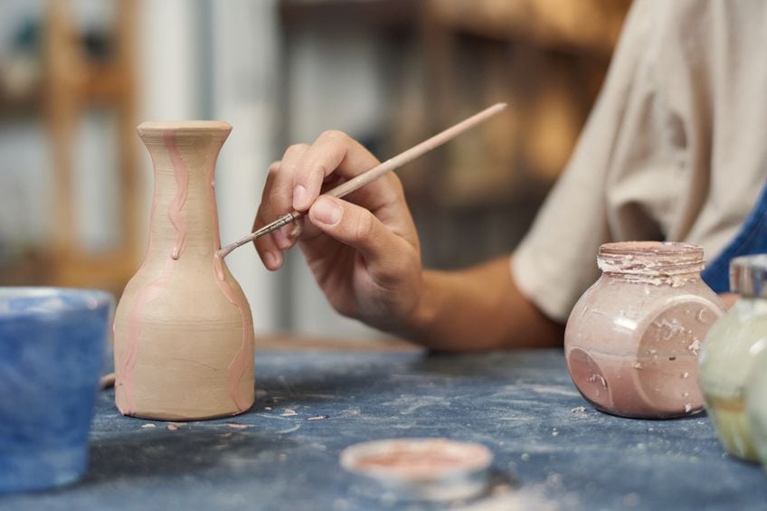 Ideas for Painting Pottery Vases