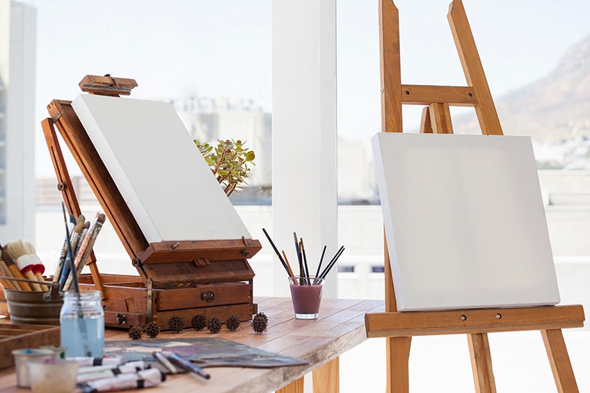 Match Easel Size to Canvas 