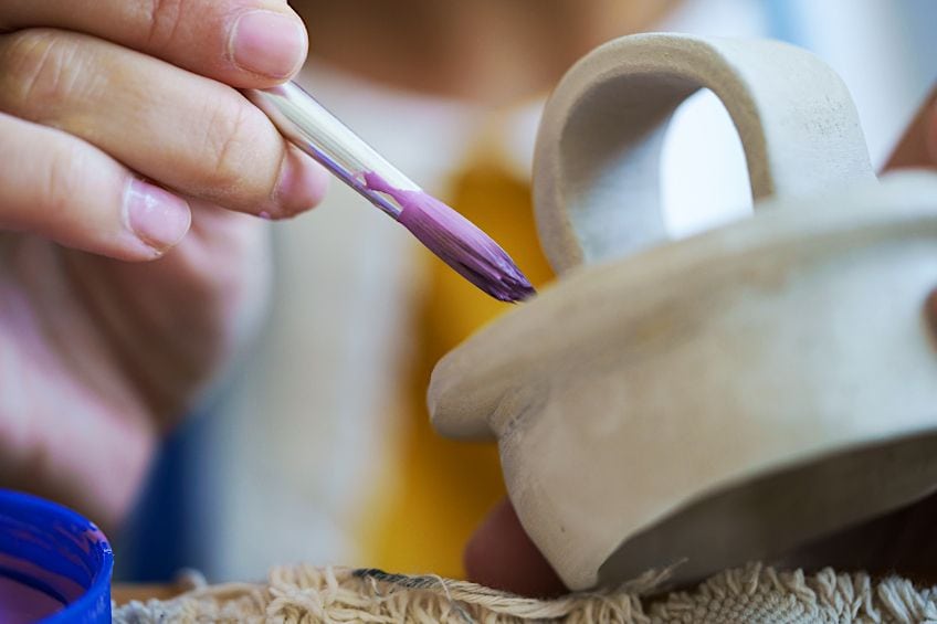 Painting Your Own Pottery