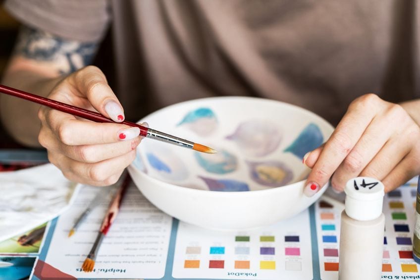 Pottery Bowl Painting Ideas