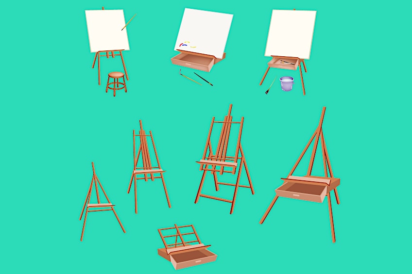 Variety of Easel Types 