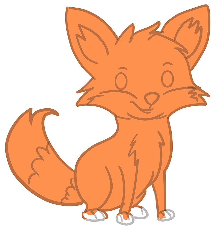 Fox Drawing 12