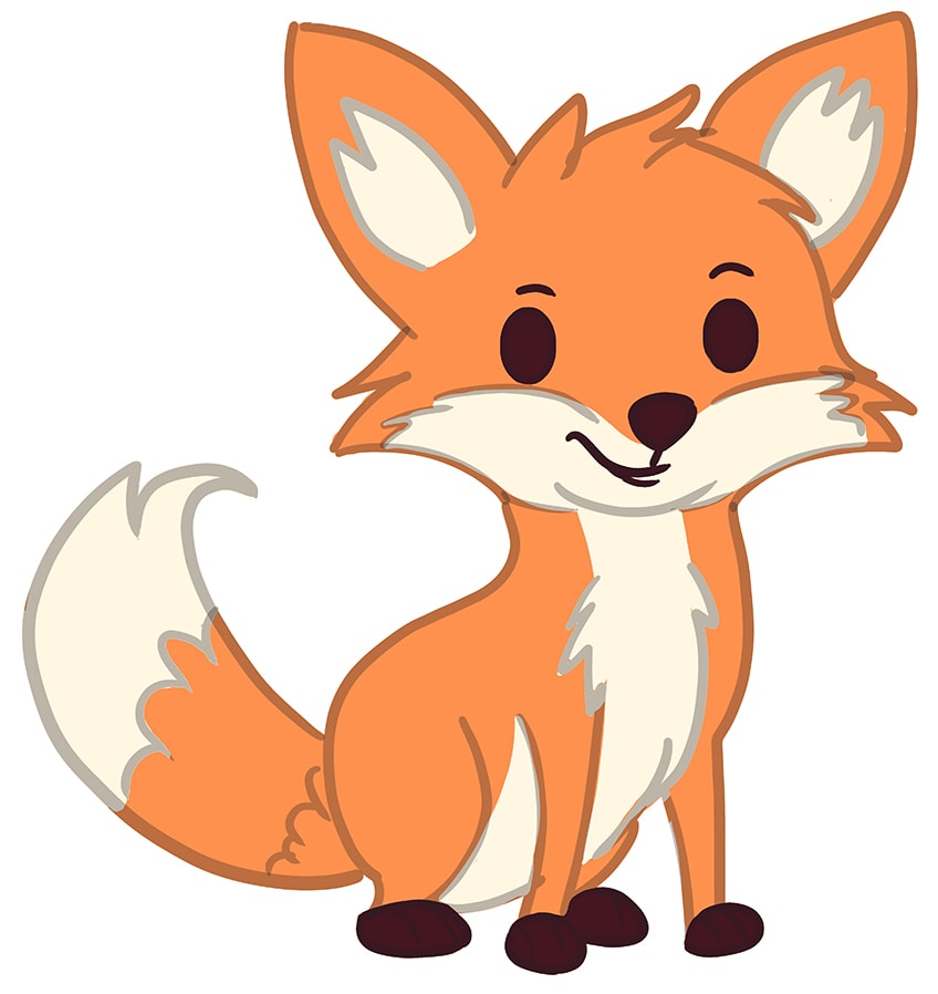 Fox Drawing 14