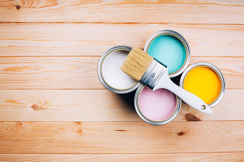 Wooden Surfaces for Acrylic Paint